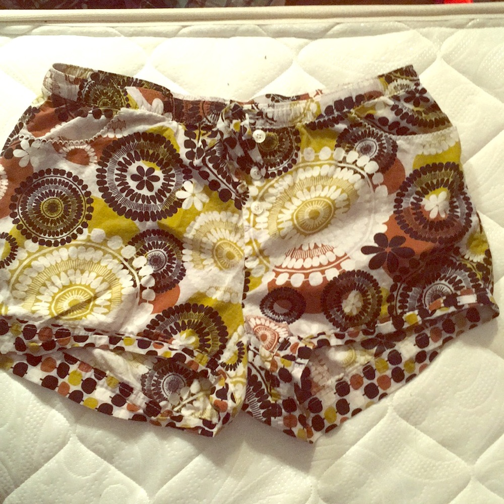 Vera Bradley pajama shorts in coco moss